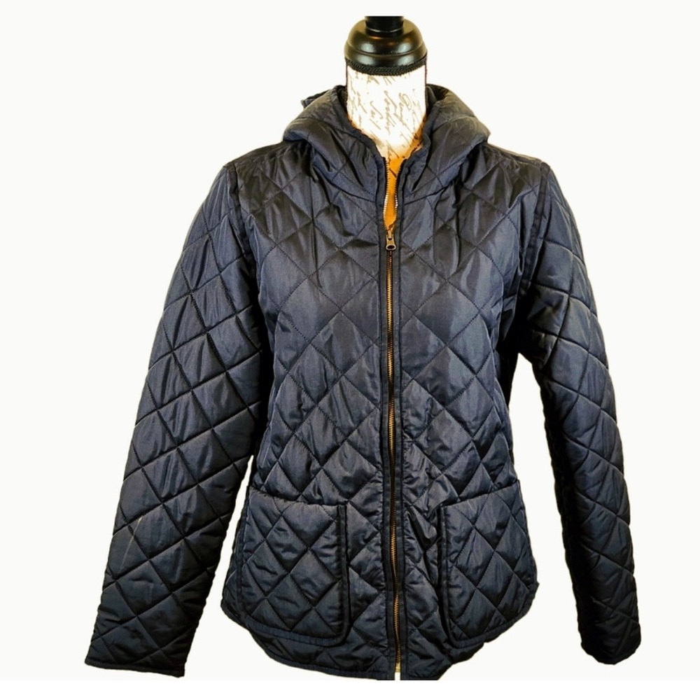 Old Navy Quilted Hooded Jacket